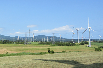 風力発電施設群（二又地区）