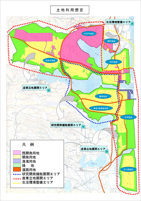 土地利用想定案